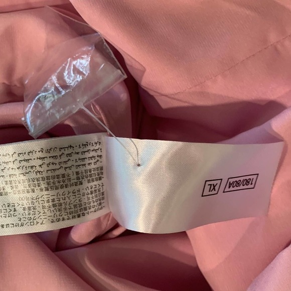 NWOT Finders Keepers Front Tie Halter Neck Sheath Dress in Pink Size 10 - Picture 6 of 9